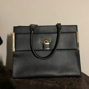 black and gold aldo purse